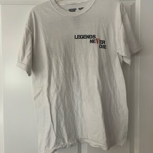VLONE Legends Never Die White Medium T-Shirt